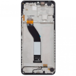 S-0725 FRONTAL XIAOMI REDMI 14C COM ARO PRETO ORIGINAL CHINA IPS