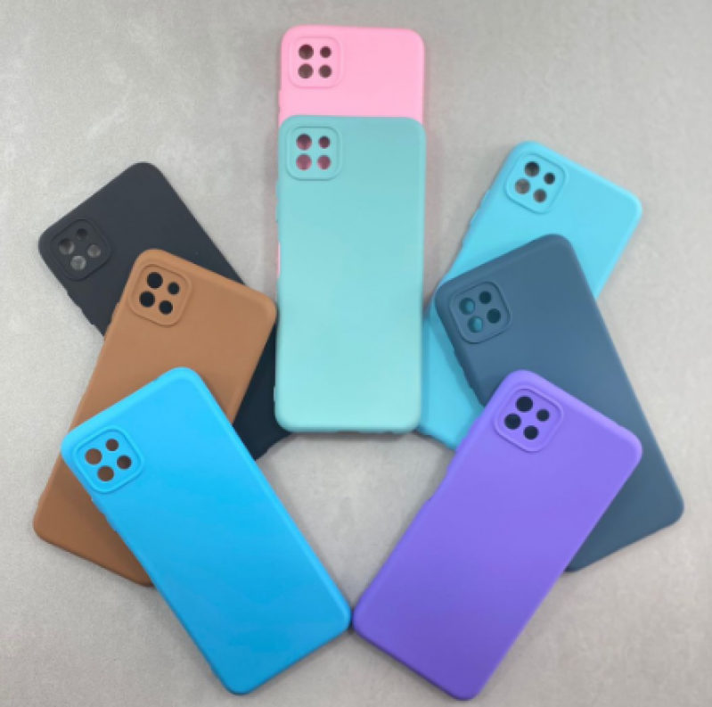 CAPA AVELUDADA SAMSUNG A22 4G | M32 | M22 | F22