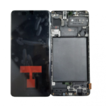 FRONTAL SAMSUNG A71 (SM-A715) COM ARO ORIGINAL NACIONAL AMOLED