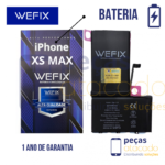 BA-0611 BATERIA WEFIX IPHONE XS MAX (A1921) ANATEL (1 ANO DE GARANTIA)