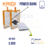 POWER BANK KAIDI 5.000 KD-952