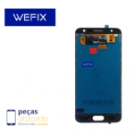 S-0157 FRONTAL SAMSUNG J5 PRIME (SM-G570) SEM ARO BRANCO WEFIX IPS