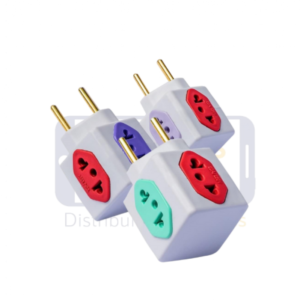 T ADAPTADOR 4 SAIDAS (CUBO)