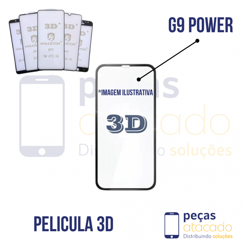 P-0189 PELICULA MOTOROLA MOTO G9 POWER 3D