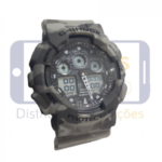 RELOGIO G-SHOCK RESIST CASIO 5081 (MILITAR CINZA)