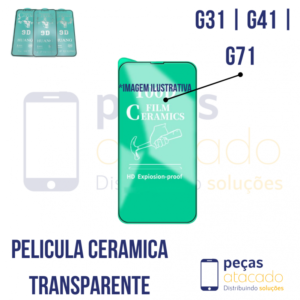 P-0220 PELICULA MOTOROLA MOTO G31 | G41 | G71 CERAMICA TRANSPARENTE