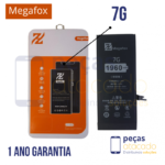 BA-0287 BATERIA MEGAFOX IPHONE 7G (A1660) (1 ANO DE GARANTIA)
