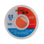 SOLDA ESTANHO 0.5MM WYLIE 43G