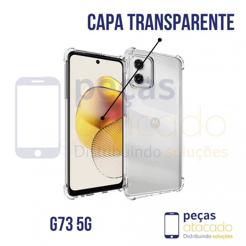 CAPA TRANSPARENTE MOTOROLA MOTO G73