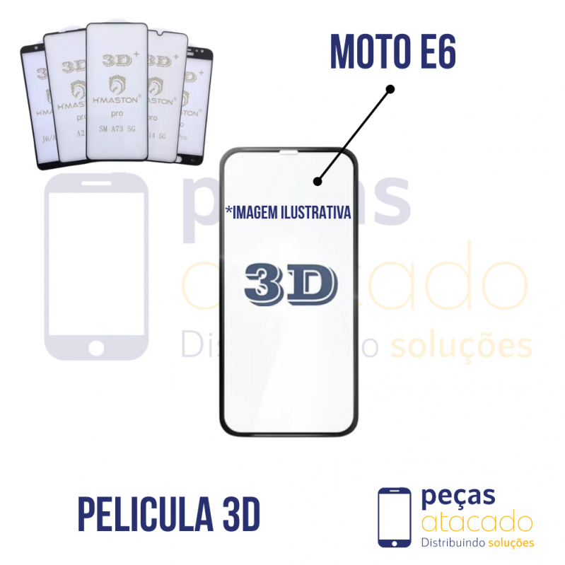 P-0254 PELICULA MOTOROLA MOTO E6 3D