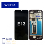 S-0349 FRONTAL MOTOROLA MOTO E13 (XT2345) COM ARO WEFIX IPS