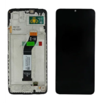 S-0874 FRONTAL XIAOMI REDMI 13C (22127PC95G) | POCO C65 COM ARO PRETO ORIGINAL CHINA IPS