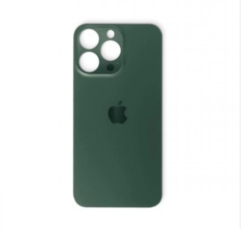 N-0065 TAMPA TRASEIRA IPHONE 13 PRO MAX VERDE ALPINO