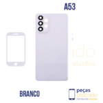 TAMPA TRASEIRA SAMSUNG A53 5G BRANCO