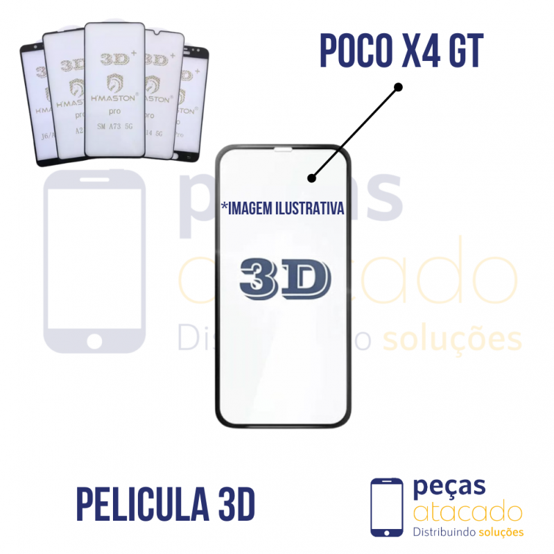 P-0323 PELICULA XIAOMI POCO X4 GT 3D