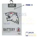 BA-0351 BATERIA ROX IPHONE 13 SEM FLEX (A2631) (1 ANO DE GARANTIA)