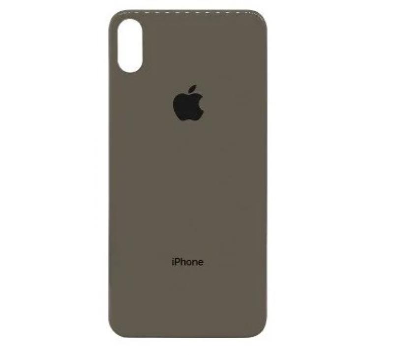 N-0053 TAMPA TRASEIRA IPHONE XS MAX CINZA ESPACIAL