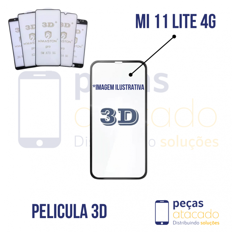 P-0309 PELICULA XIAOMI MI 11 LITE 4G 3D