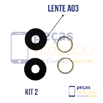 L-0066 LENTE SAMSUNG A03 (KIT2)
