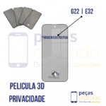 P-0206 PELICULA MOTOROLA MOTO G22 | E32 3D PRIVACIDADE