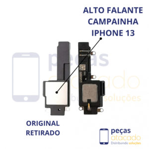 J-0092 ALTO FALANTE CAMPAINHA IPHONE 13 ORIGINAL RETIRADA