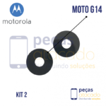 L-0015 LENTE MOTOROLA MOTO G14 (KIT 2)
