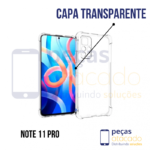 CAPA TRANSPARENTE RM NOTE 11 PRO 4G/5G 2022