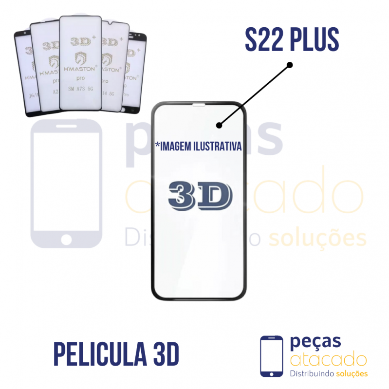 P-0708 PELICULA SAMSUNG S22 PLUS 3D