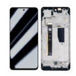 S-0948 FRONTAL MOTOROLA MOTO G84 5G (XT2347) COM ARO PRETO INCELL IPS