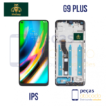 S-0268 FRONTAL MOTOROLA MOTO G9 PLUS( XT-2087) COM ARO WE KEEP IPS