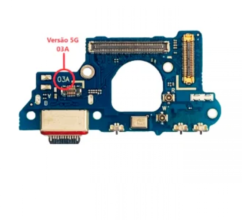 SB-0086 SUB PLACA DE CARGA SAMSUNG S20 FE 5G | 03A (G781) ORIGINAL
