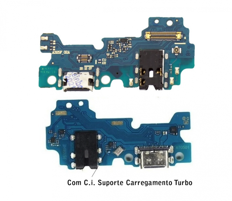 SB-0055 SUB PLACA DE CARGA SAMSUNG A32 4G SM-A325M TURBO