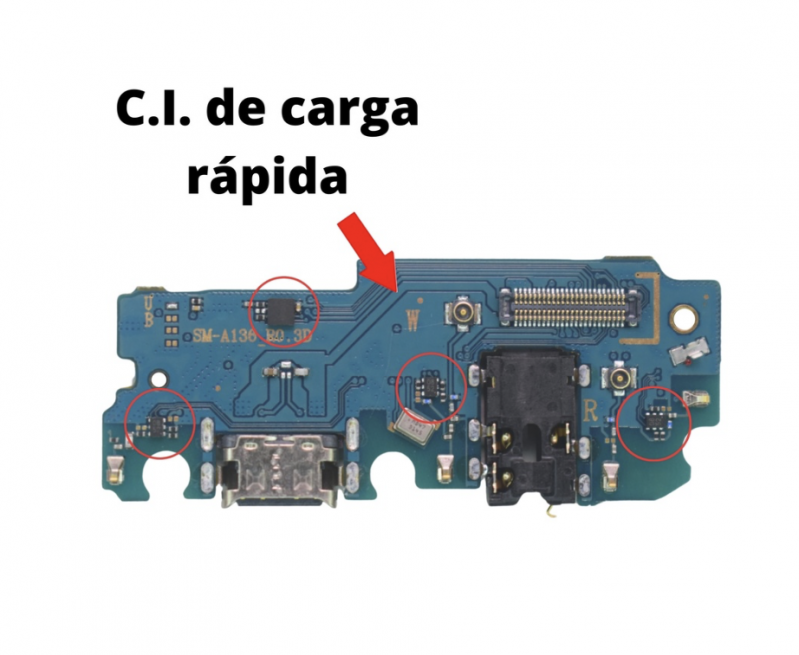 SB-0032 SUB PLACA DE CARGA SAMSUNG A13 5G (SM-A136) TURBO