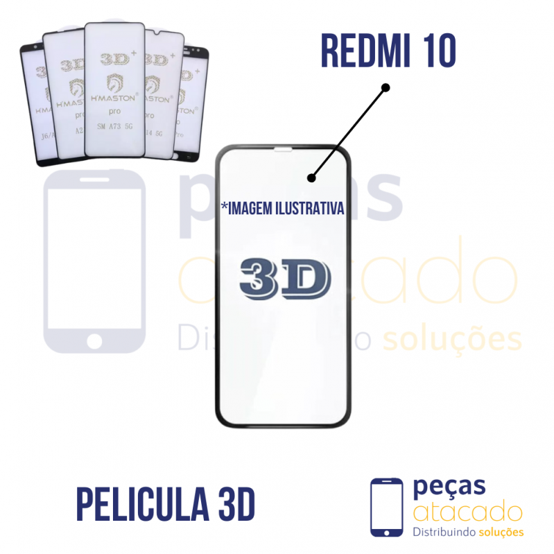P-0265 PELICULA XIAOMI REDMI 10 3D