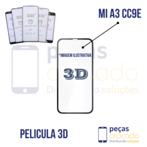 P-0315 PELICULA XIAOMI MI A3 CC9E 3D