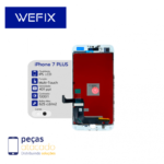 S-0599 FRONTAL IPHONE 7G PLUS (A1784) WEFIX BRANCO IPS