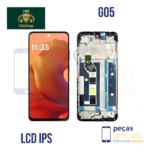 S-0414 FRONTAL MOTOROLA MOTO G05 COM ARO PRETO LCD IPS WE KEEP