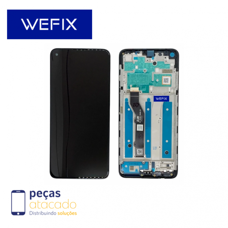 S-0269 FRONTAL MOTOROLA MOTO G9 PLUS ( XT-2087) COM ARO WEFIX IPS