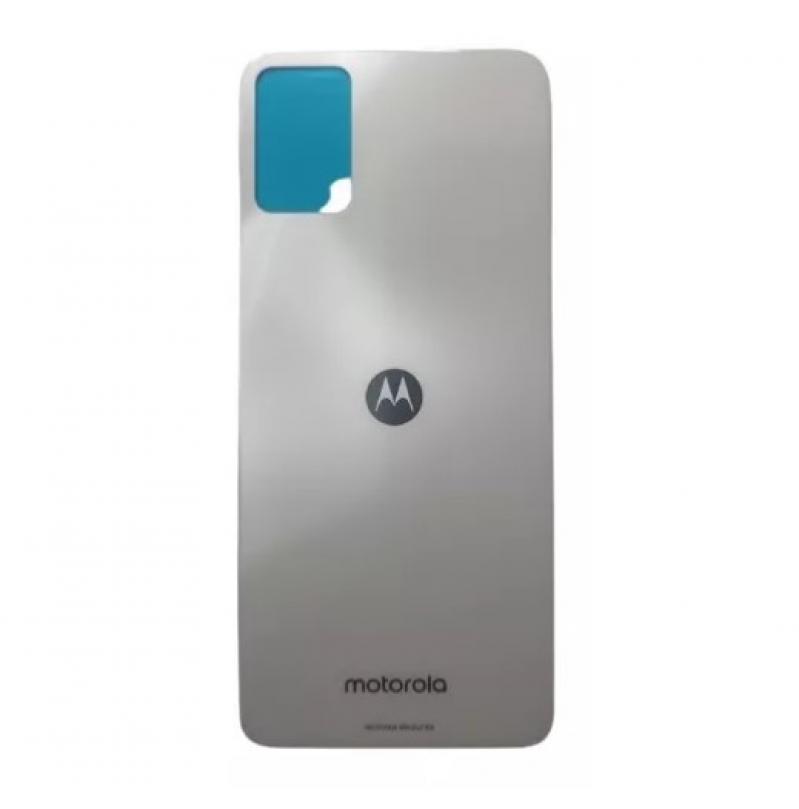 TAMPA TRASEIRA MOTOROLA E22 PRATA