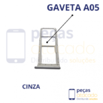 CH-0048 GAVETA CHIP SAMSUNG A05 CINZA