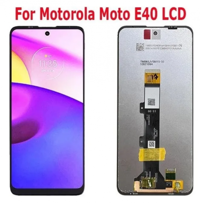 S-0372 FRONTAL MOTOROLA MOTO E40 (XT2159) SEM ARO ORIGINAL CHINA IPS