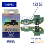 SUB PLACA DE CARGA SAMSUNG A22 5G WEFIX ORIGINAL