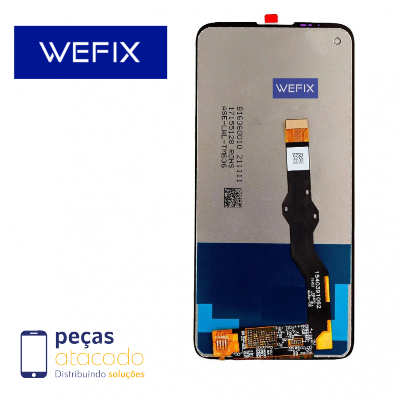 S-0351 FRONTAL MOTOROLA MOTO G8 POWER (XT2041) SEM ARO WEFIX IPS
