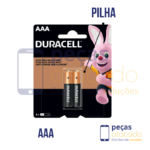 PILHA ALCALINA PALITO AAA 2 UN – DURACELL