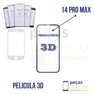 P-0728 PELICULA IPHONE 14 PRO MAX 3D