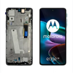 FRONTAL MOTOROLA MOTO EDGE 30 (XT-2205) COM ARO PRETO MACAQUINHO PREMIUM AMOLED