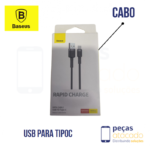 CABO BASEUS USB PARA TIPOC (278202)