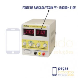 FONTE DE BANCADA YAXUN PYI-1502DD+ 110V