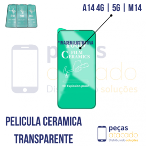 P-0619 PELICULA SAMSUNG A14 4G | 5G | M14 CERAMICA TRANSPARENTE