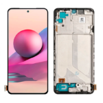 S-0521 FRONTAL XIAOMI NOTE 10 4G (M2101K7AI) NOTE 10S (M2101K7AG) POCO M5S COM ARO ORIGINAL CHINA OLED